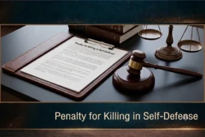 Penalty for Killing in Self-Defense