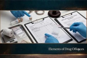 Elements of Drug Offences