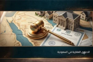 الدعاوى العقارية في السعودية