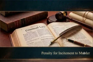 Penalty for Incitement to Murder