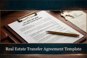 Real Estate Transfer Agreement Template