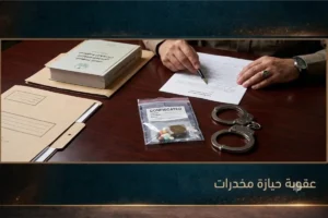 عقوبة حيازة مخدرات