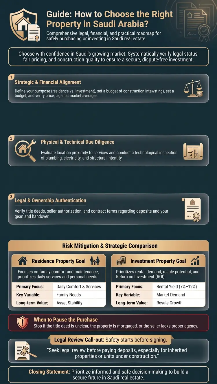 Infographic How to Choose the Right Property