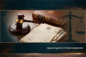 Appeal Against Criminal Judgments