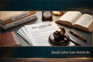 Saudi Labor Law Article 81