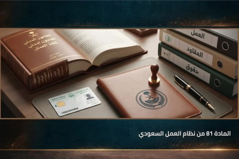المادة 81 من نظام العمل
