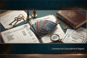 Commercial Concealment Report