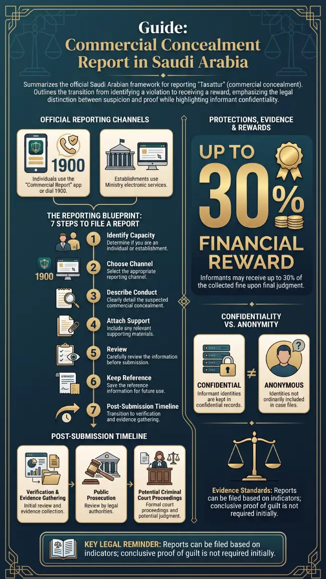 Infographic Commercial Concealment Report