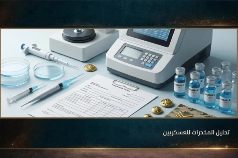 تحليل المخدرات للعسكريين