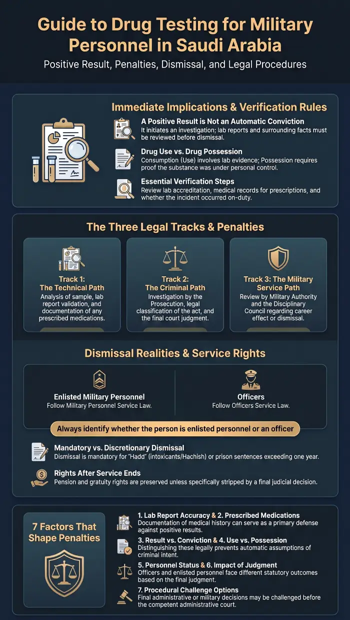 Infographic Drug Testing for Military Personnel