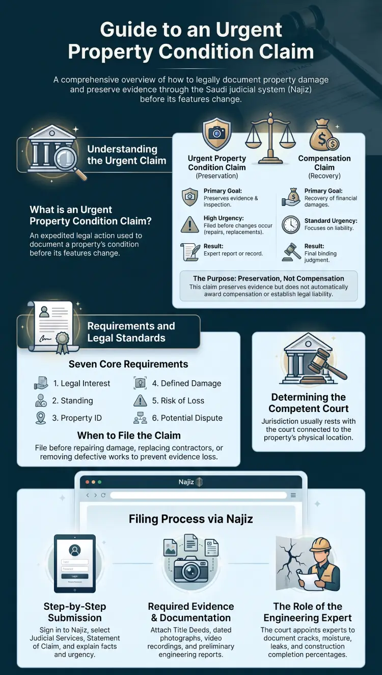 Infographic Urgent Property Condition Claim