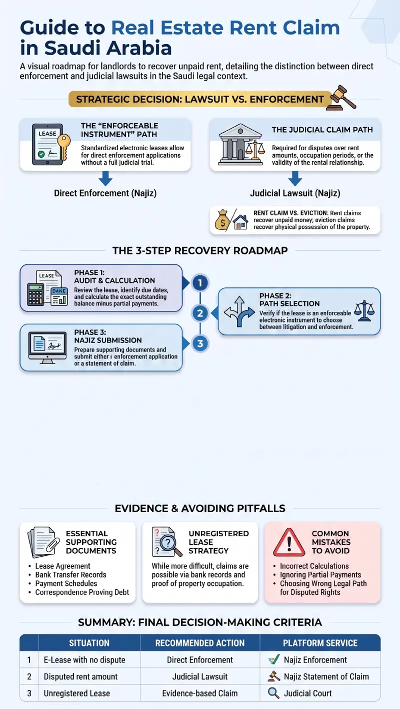 Infographic Real Estate Rent Claim
