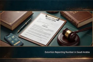 Extortion Reporting Number in Saudi Arabia