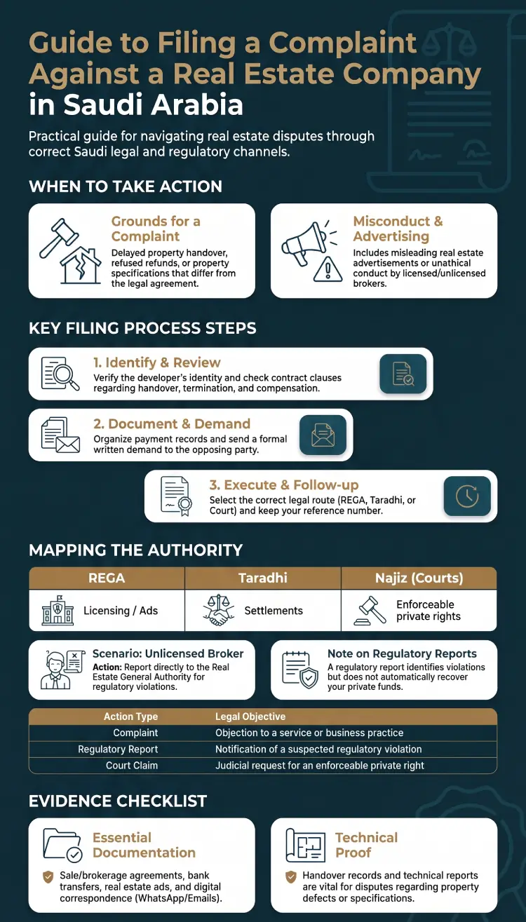 Infographic: Complaint Against a Real Estate Company