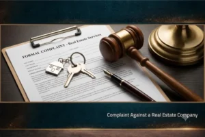 Complaint Against a Real Estate Company