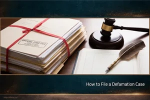 How to File a Defamation Case