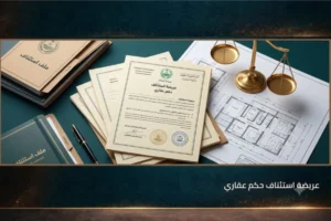 عريضة استئناف حكم عقاري