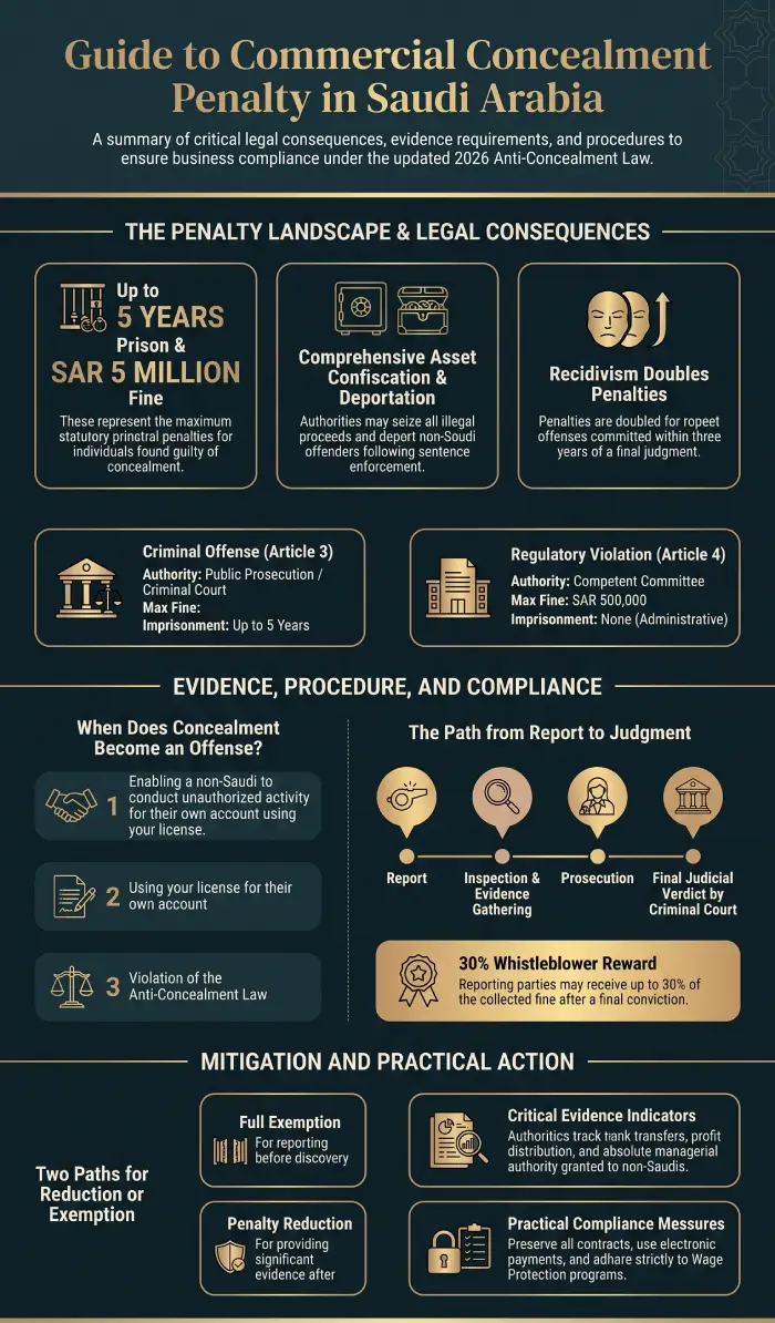 Infographic Commercial Concealment Penalty