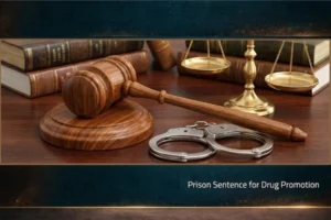 Prison Sentence for Drug Promotion