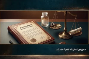 معروض استرحام قضية مخدرات