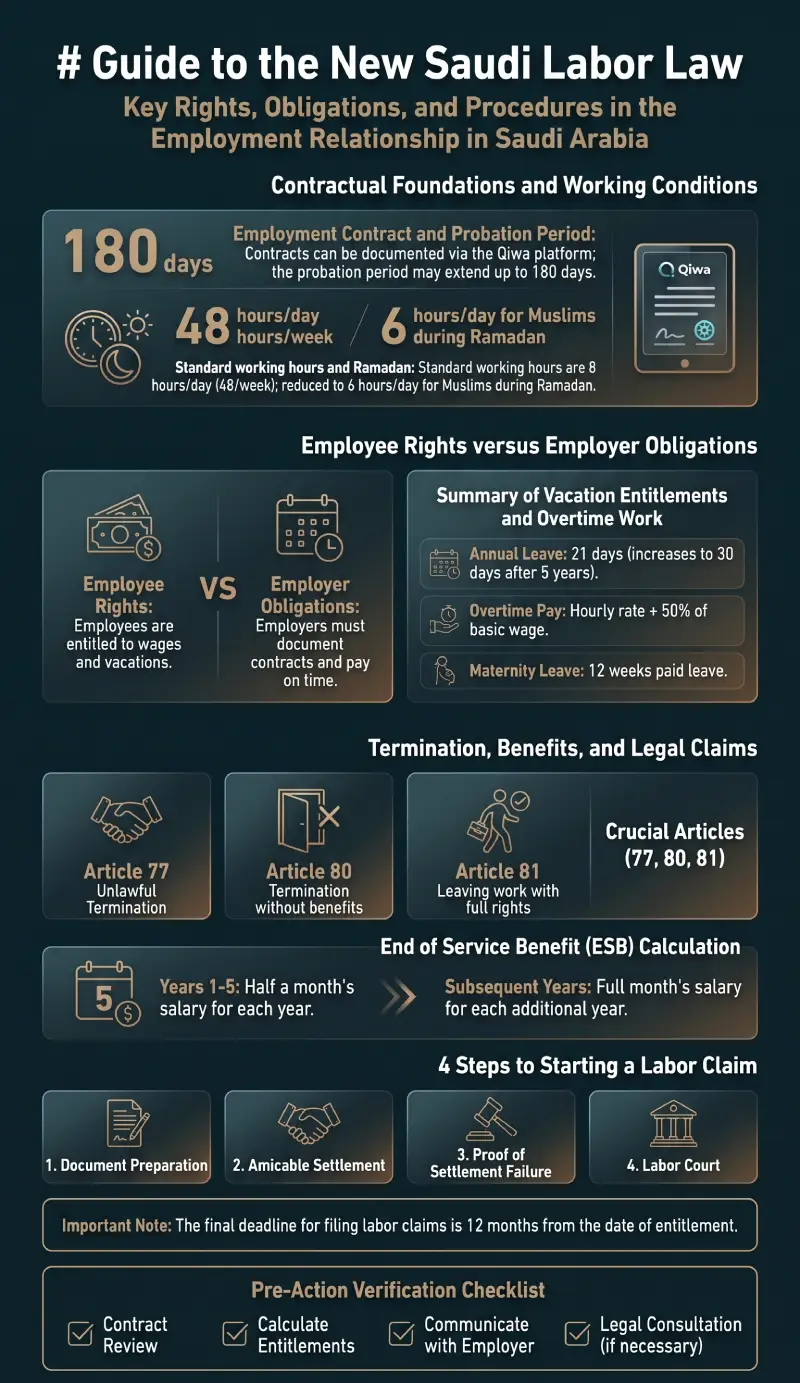 Infographic New Saudi Labor Law