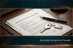Real Estate Sale Agreement Template