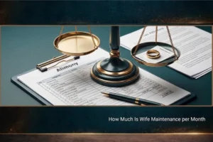 How Much Is Wife Maintenance per Month