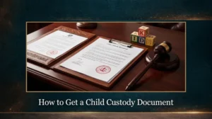 How to Get a Child Custody Document
