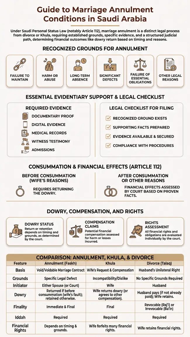 Infographic – Marriage Annulment Conditions
