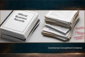 Commercial Concealment Evidence