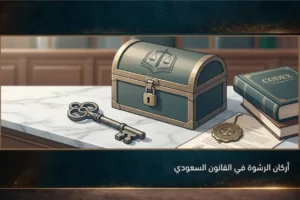 أركان الرشوة في القانون السعودي
