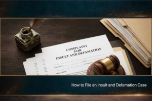How to File an Insult and Defamation Case