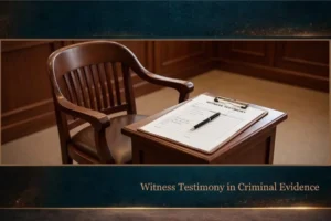 Witness Testimony in Criminal Evidence
