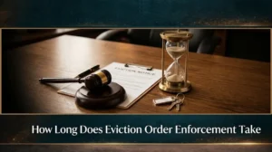 How Long Does Eviction Order Enforcement Take