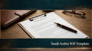 Saudi Arabia Will Template