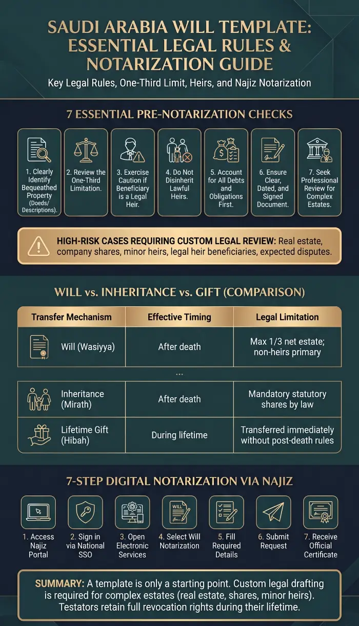 Infographic: Saudi Arabia Will Template
